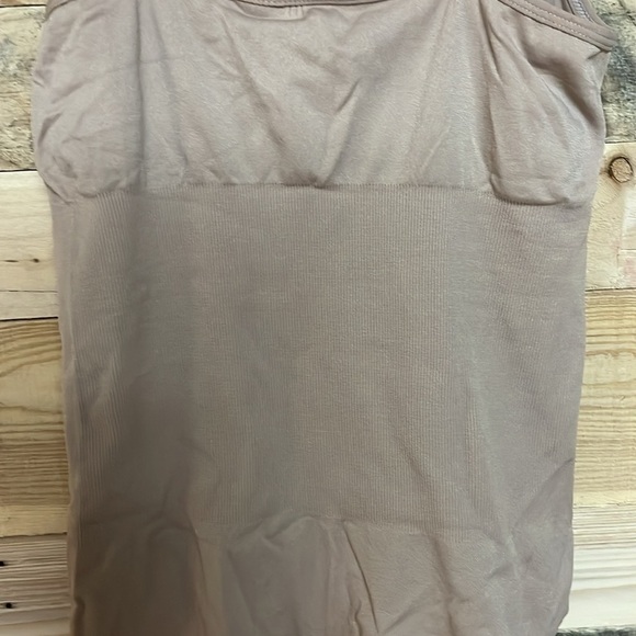 Hey Shape Size L and XL Tan Spaghetti Strap  Snatch Waist Super Stretch Bodysuit - Picture 10 of 12